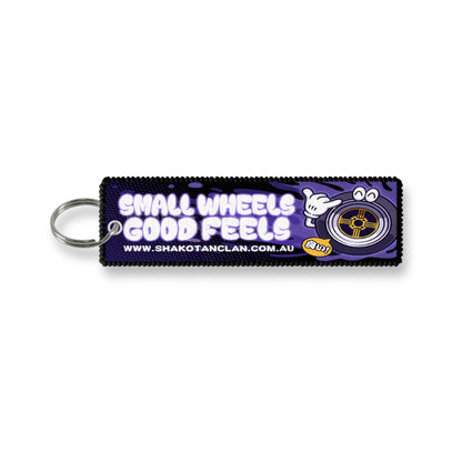 Small Wheels Good Feels Jet Tag Front 